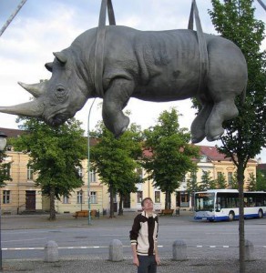 The Hanging Rhino - Potsdam