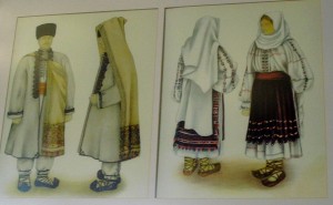 Romanian Traditional Costume painting