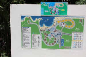 Grad Sirenis resort map