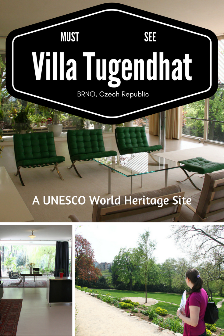 Villa Tugendhat in Brno, Czech Republic, a UNESCO World Heritage Site
