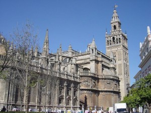 Cathedral - Seville - photo by jeny on Wikipedia