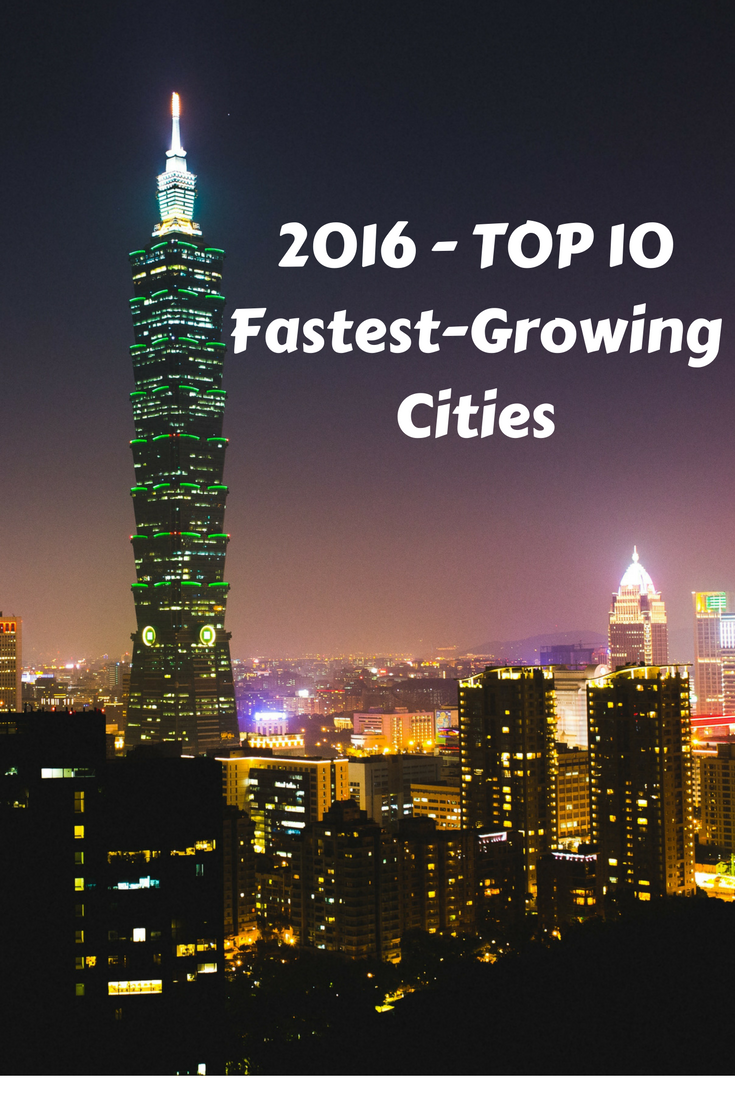Top 10 Fastest-Growing Destination Cities in 2016