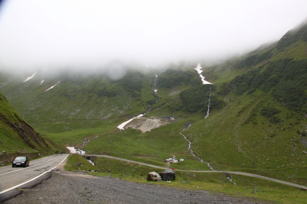 Transfagarasan road Romania