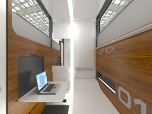 Sleepbox interior