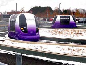 Heathrow Airport pods