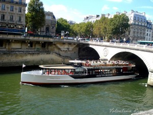 Boat on the Seine 1