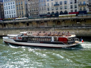 Boat on the Seine 2