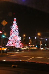 Christmas in Bucharest 2011 - Christmas tree - Piata Universitatii