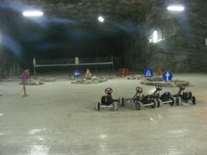 Ocnele Mari Salt Mine Karting