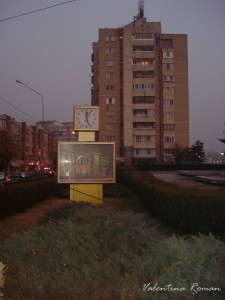 Ramnicu Valcea city clock