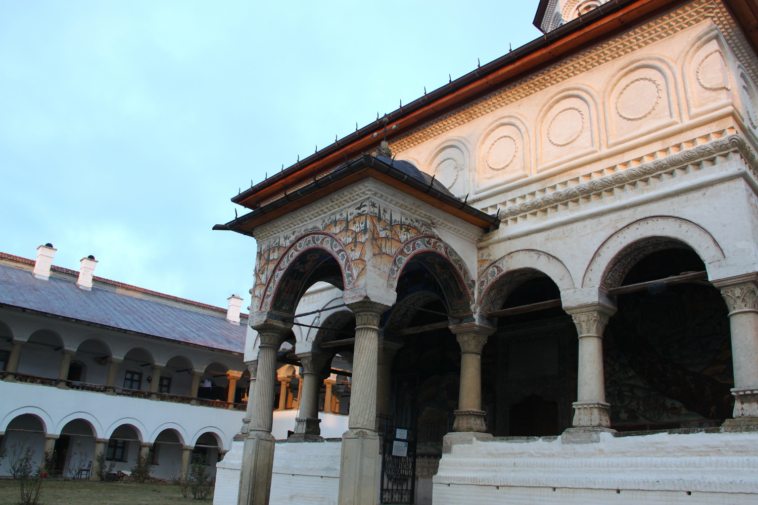 Hurezi Monastery entrance general