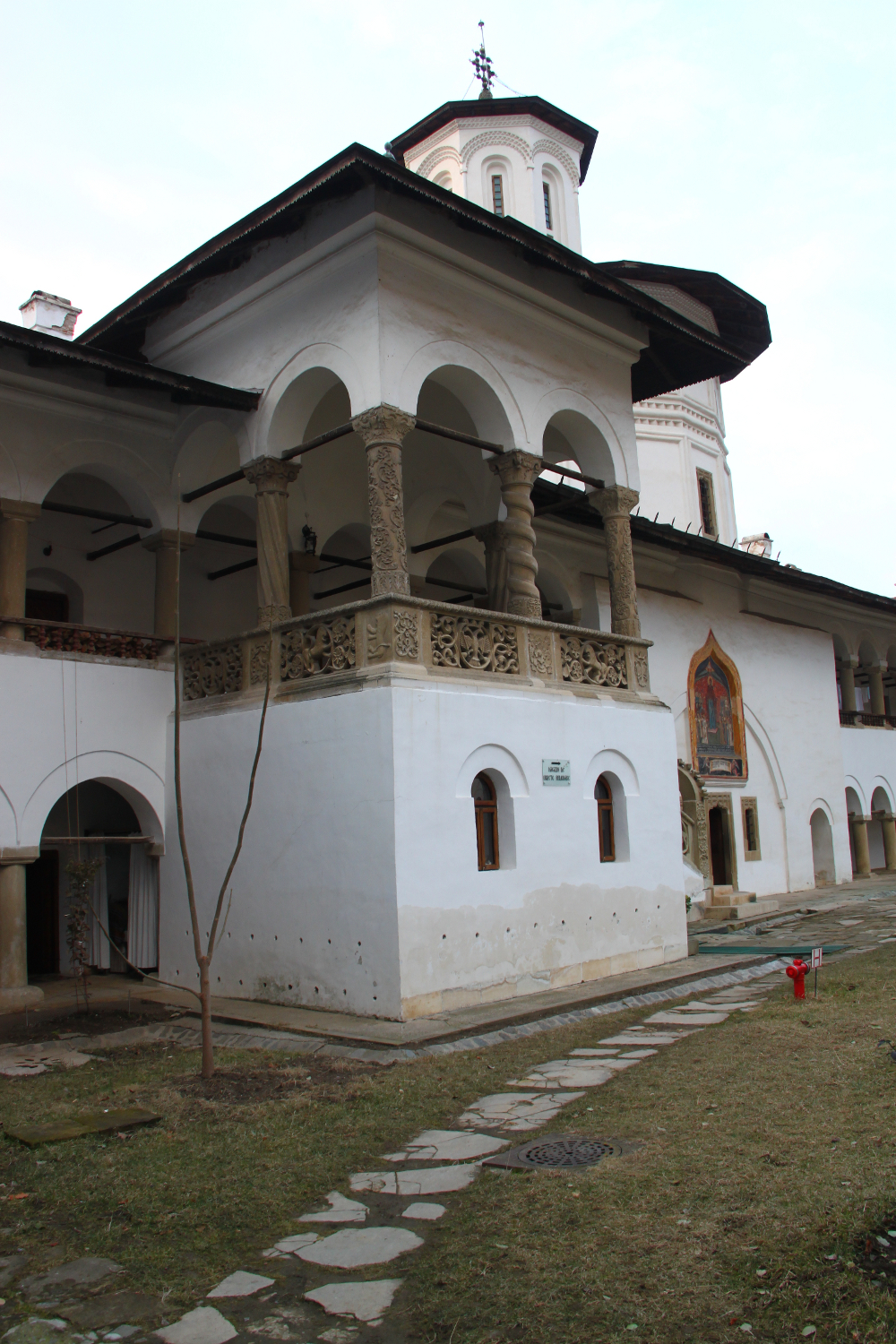 Hurezi Monastery side