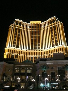 Palazzo at night