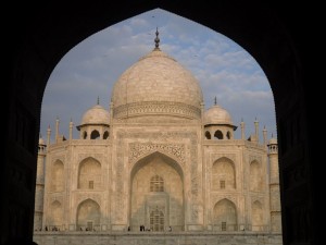 Taj Mahal From Masjid