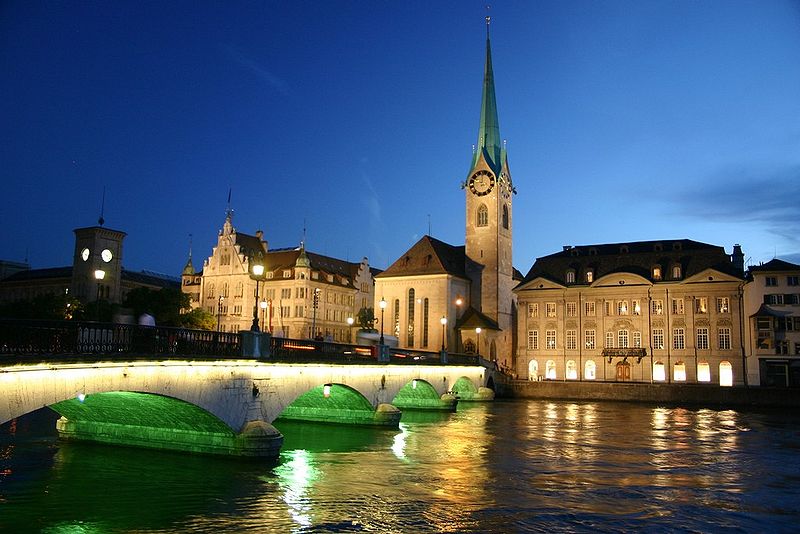 Zurich by night