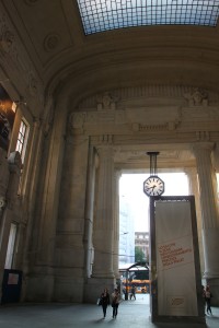 Milan central Train Station - interior 