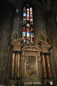 Duomo di Milano - inside, detail 