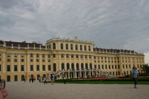 Schoenbrunn Palace, Vienna, back