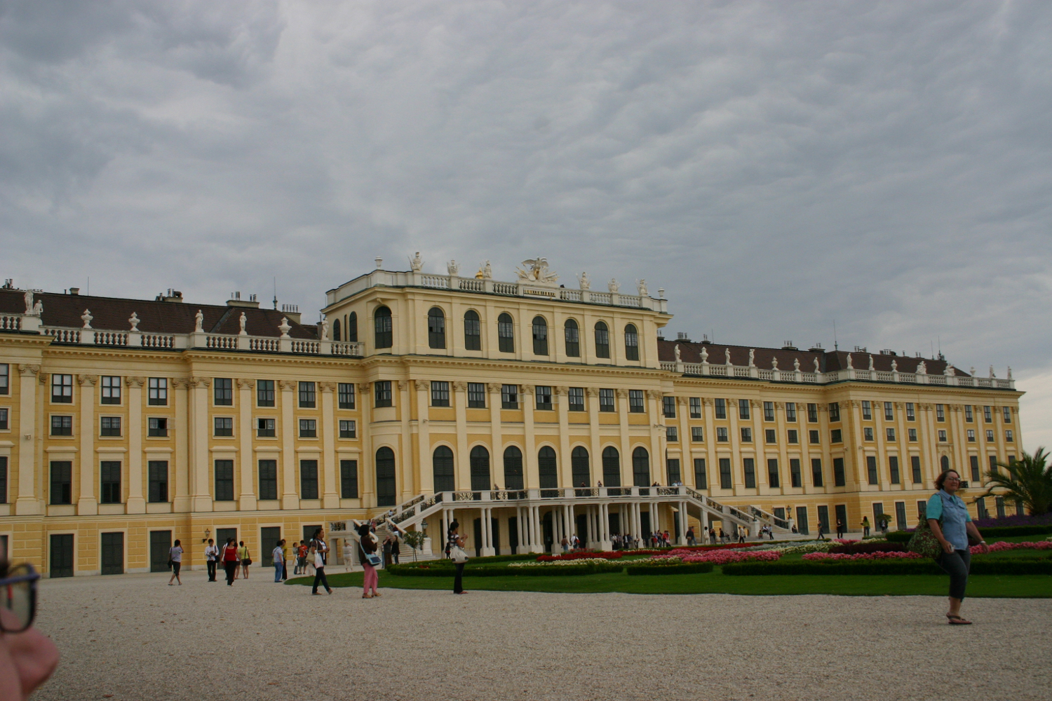 Schoenbrunn Palace, Vienna, back