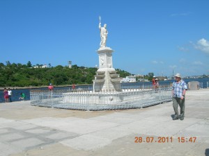 Neptune statue, Havana, Cuba