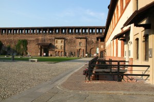 Sforza Castle (Castello Sforzesco) in Milan, Italy 3