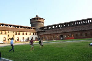 Sforza Castle (Castello Sforzesco) in Milan, Italy 5