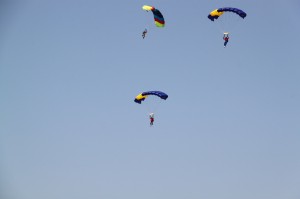 sky divers