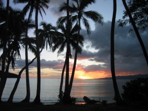 Fiji sunrise