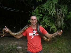 Anaconda in Peru 2