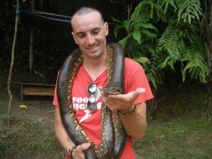 Anaconda in Peru 3
