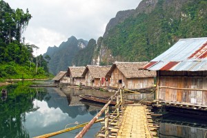 Thailand Khlong Long Wildlife Sanctuary Praiwan Raft House