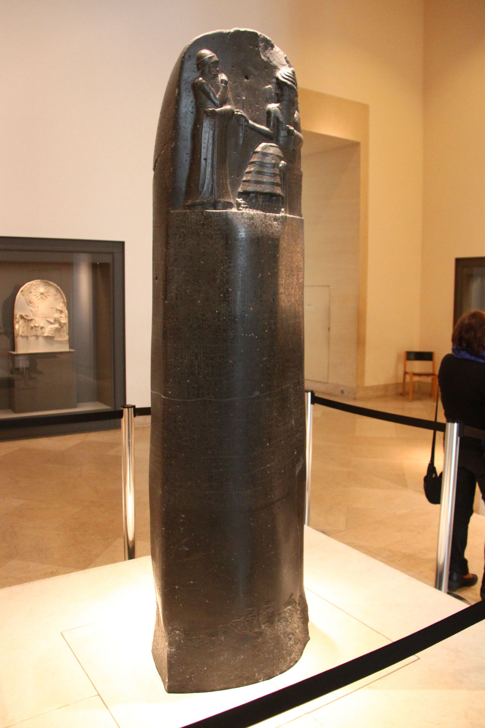 The Code of Hammurabi at the Louvre Museum in Paris | Travel Moments In ...