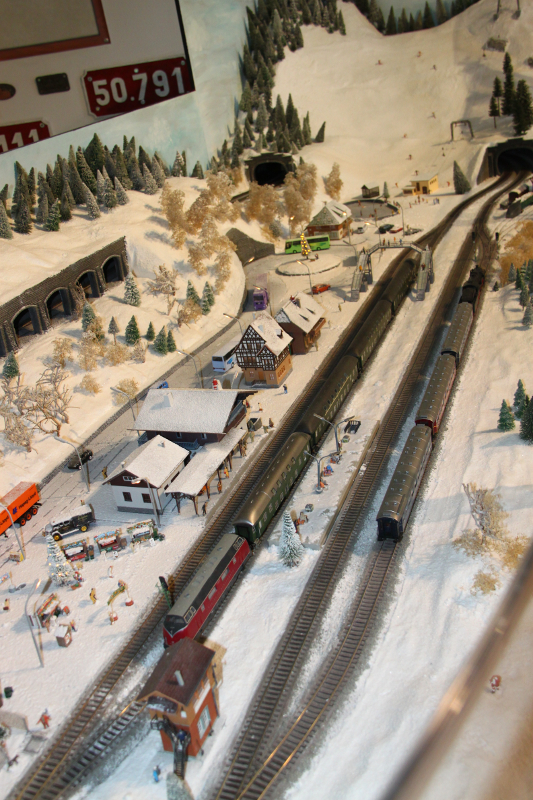 Sinaia model trains exhibition - winter