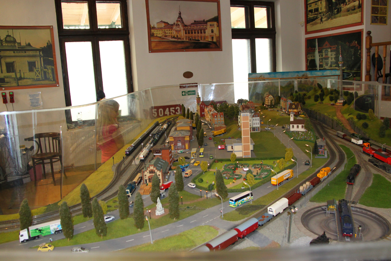 Sinaia model trains exhibition trains