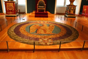 throne room carpet 