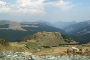 Transalpina from the car