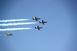 Baltic Bees 3 airplanes BIAS 2013