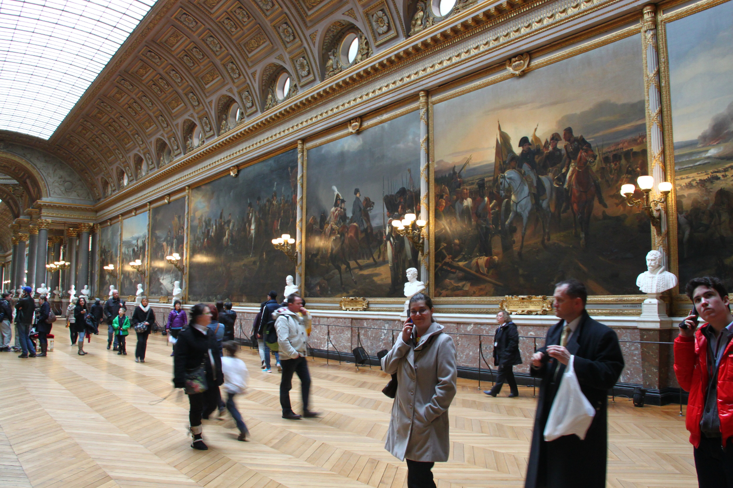 Palace of Versailles ornament paintings