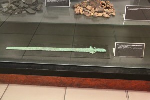 Sword from 1300 BC - the oldest item in the Technical Museum in Brno
