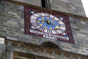 Black Church - clock front