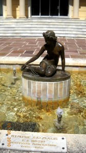 Nymph statue in Monaco