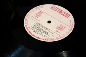 Electrecord vinyl disc at the Technical Museum in Brno, Czech Republic 