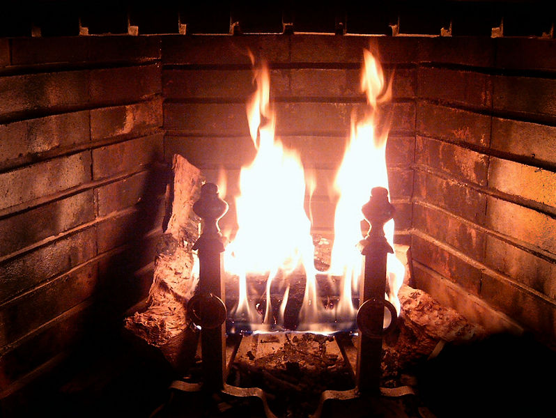 Fireplace - Burning
