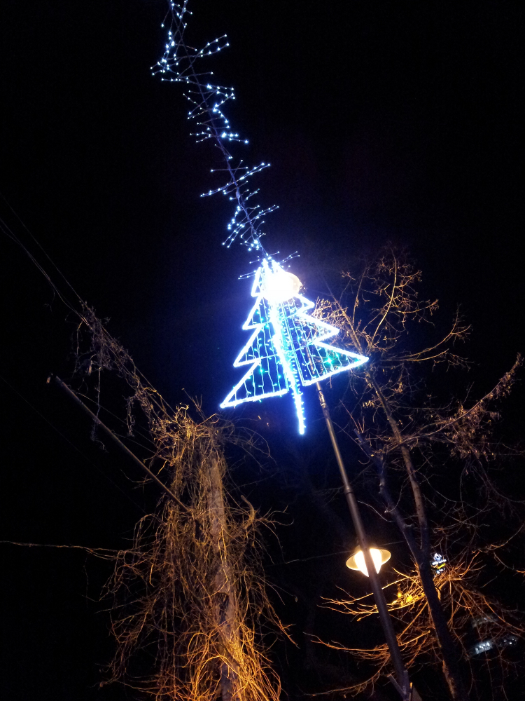 Bucharest Christmas lights