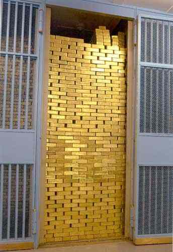 Gold vault NYC