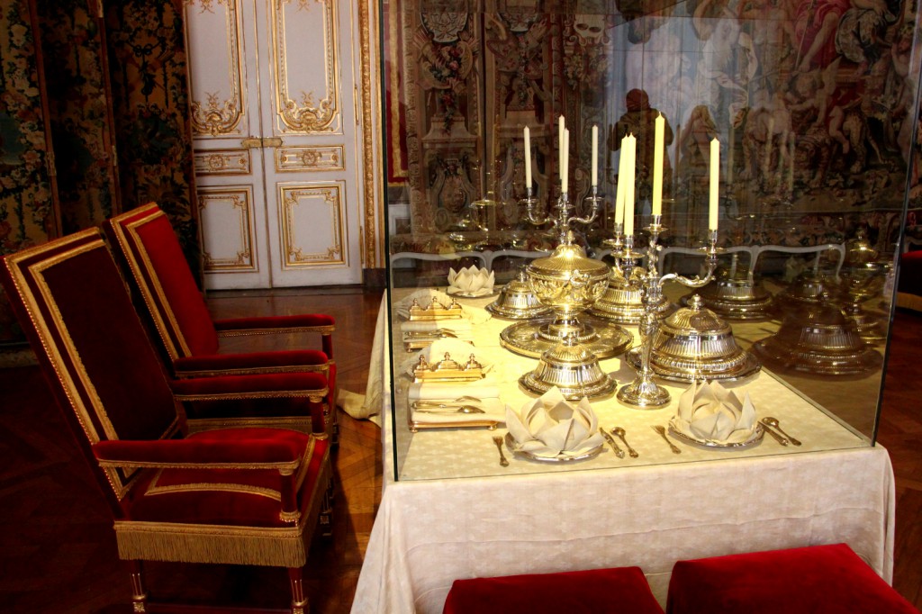 Versailles Palace - dinner table