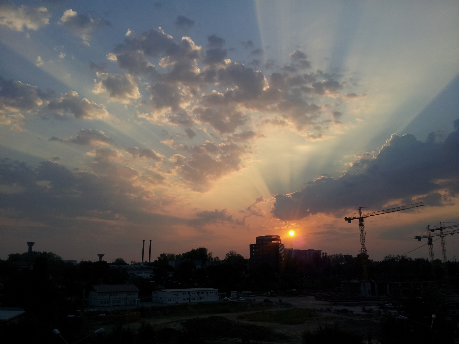 Sunrise over Joburg