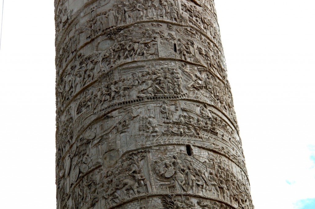 Trajan column, Rome, detail