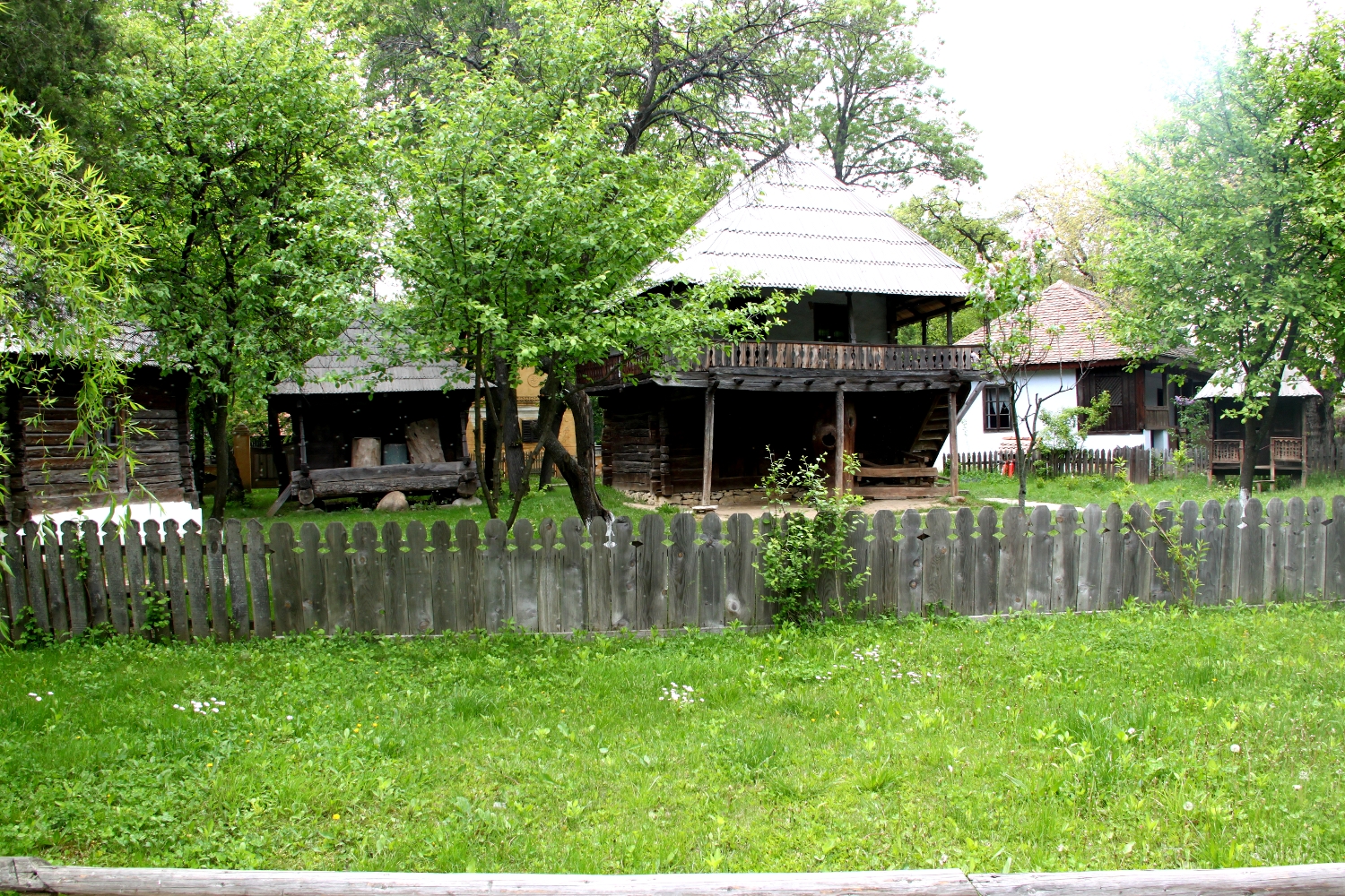 Household of rich peasants from Gorj, Romania - from 1800