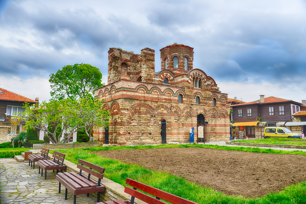 The Christ Pantocrator Curch in Nessebar,Bulgaria.UNESCO World Heritage Site